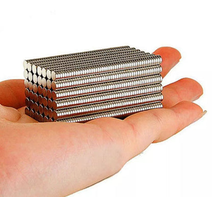 100pcs Neodymium Magnets Round Disc N35 Super Strong Rare Earth Magnets Perfect For DIY Crafts  Sci 6