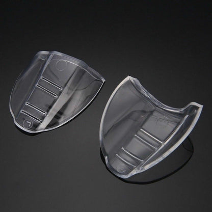2 Pairs Universal Eyeglasses Side Shields  Flexible SlipOn Safety Glasses Shield For Added Protecti 2