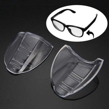 2 Pairs Universal Eyeglasses Side Shields  Flexible SlipOn Safety Glasses Shield For Added Protecti 6