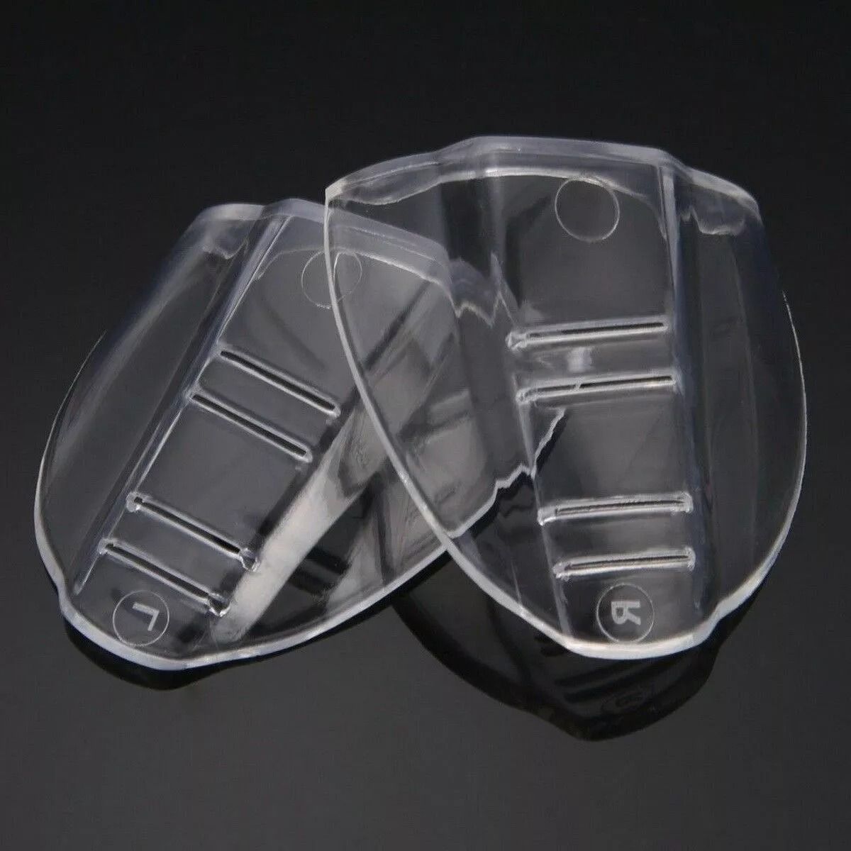 2 Pairs Universal Eyeglasses Side Shields  Flexible SlipOn Safety Glasses Shield For Added Protecti 7