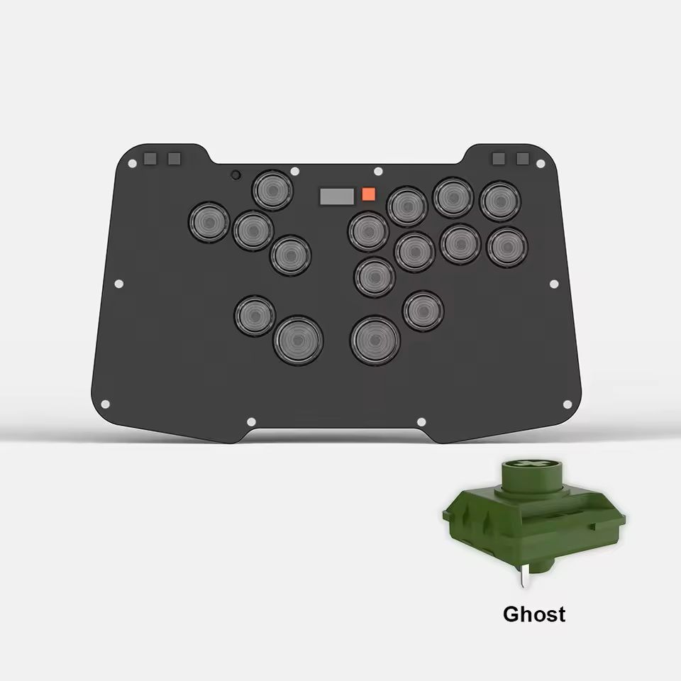 Zen16 Ergonomic All-Button Arcade Controller for PC PS4 Switc