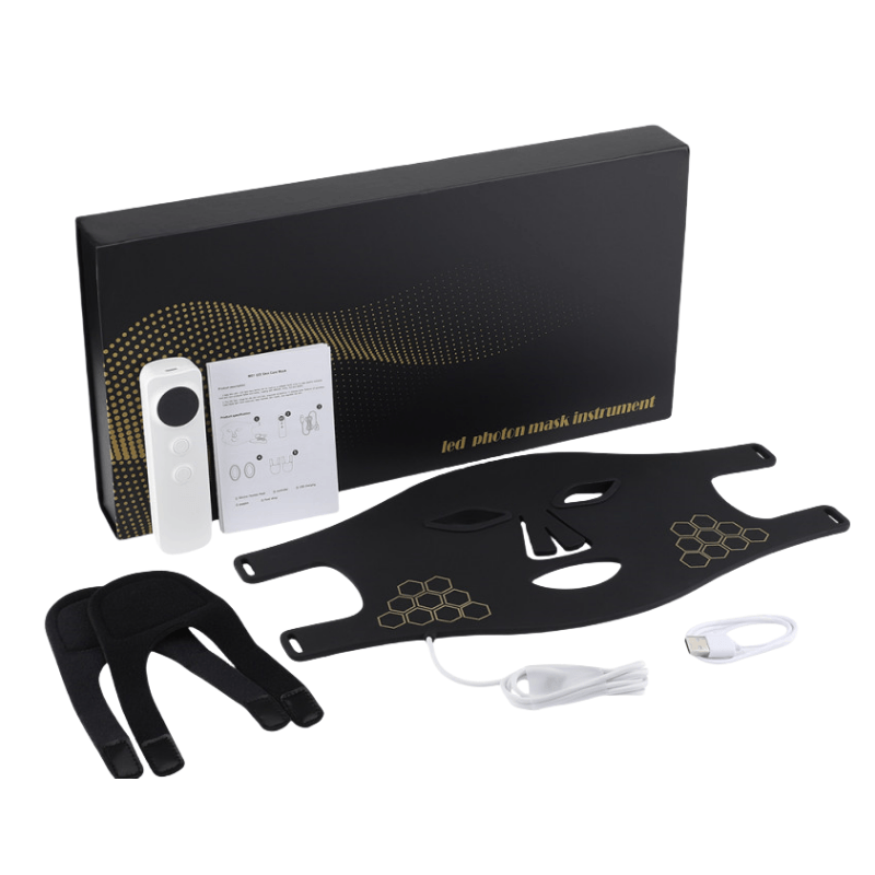 Red Light therapy Mask, LED Beauty Devices Face Instrument for Rejuvenation Skin, Collagen Boost & Anti Aging Skin