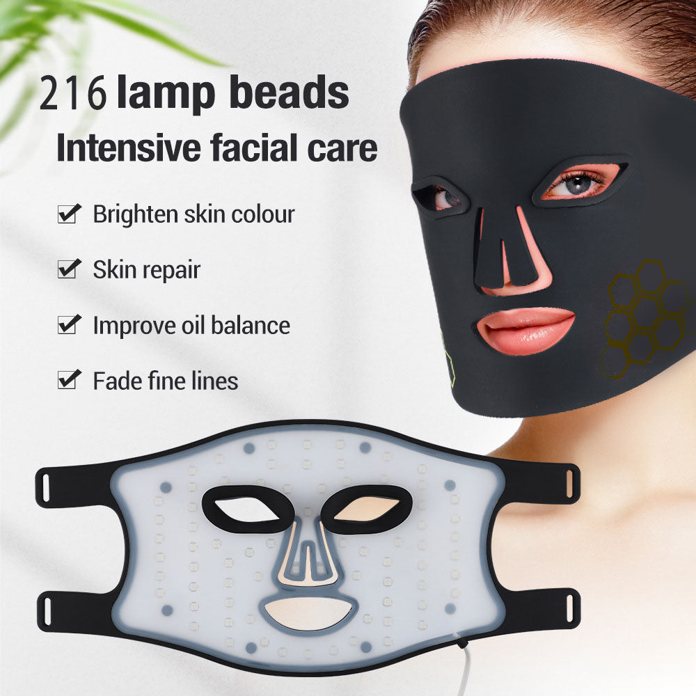 Red Light therapy Mask, LED Beauty Devices Face Instrument for Rejuvenation Skin, Collagen Boost & Anti Aging Skin