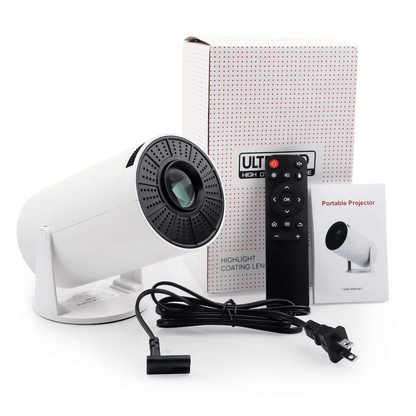 4K Mini Projector Lumen LED UHD WiFi Bluetooth Portable Home Theater Projector For Indoor  Outdoor  16