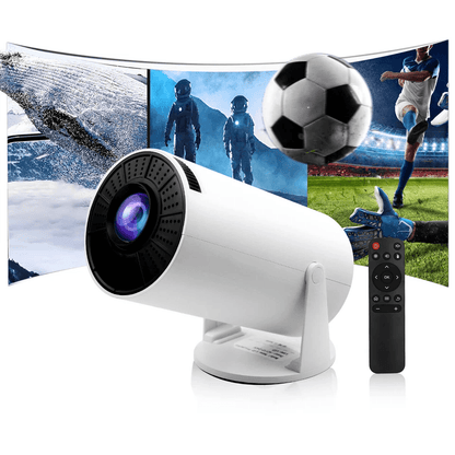 4K Mini Projector Lumen LED UHD WiFi Bluetooth Portable Home Theater Projector For Indoor  Outdoor  12