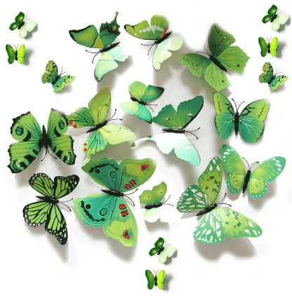 3D Butterfly Wall Stickers  Magnetic Decals Home Room Decor Magnetic  Peel And Stick Butterfly Deca 5