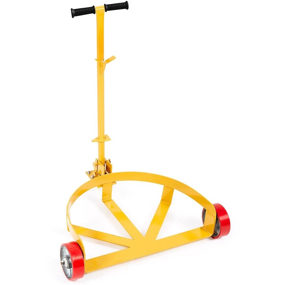 Heavy Duty 55 Gallon Drum Dolly Cart  1200 Lbs Capacity Barrel Dolly With Wheels For Easy Transport 10