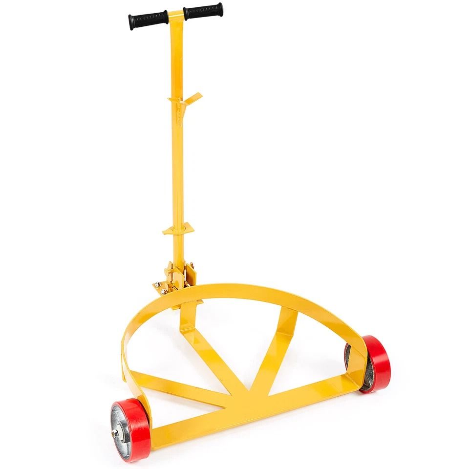 Heavy Duty 55 Gallon Drum Dolly Cart  1200 Lbs Capacity Barrel Dolly With Wheels For Easy Transport 7