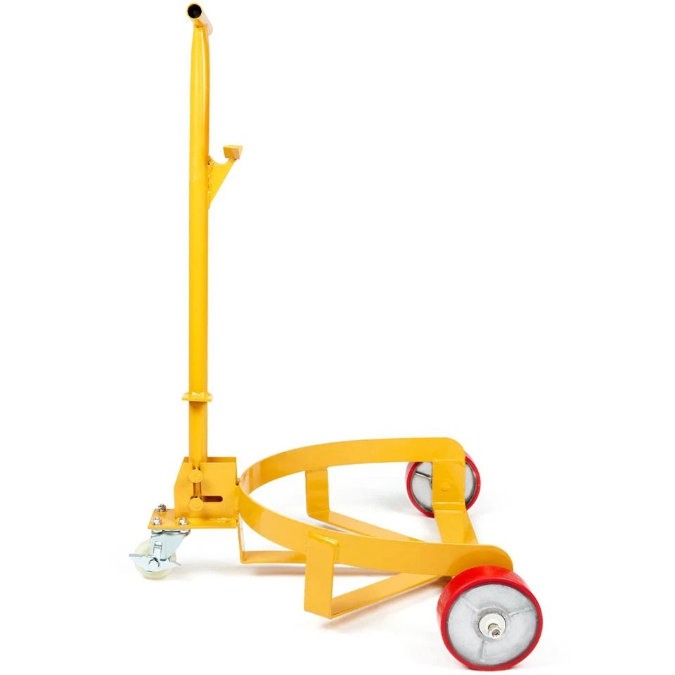 Heavy Duty 55 Gallon Drum Dolly Cart  1200 Lbs Capacity Barrel Dolly With Wheels For Easy Transport 8
