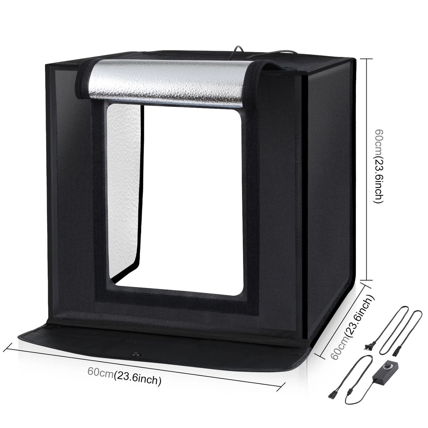 24 Large LED Light Box Photo Tent Dimmable Photography Studio Shooting Box For Professional Product