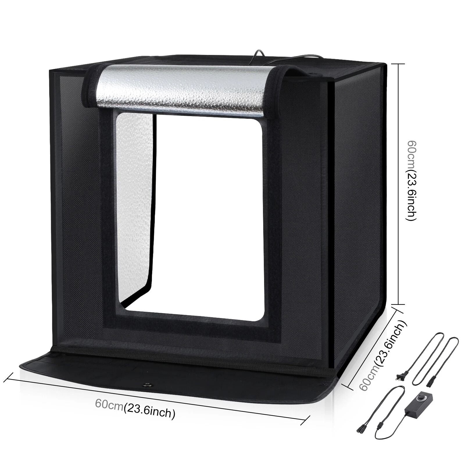 24 Large LED Light Box Photo Tent Dimmable Photography Studio Shooting Box For Professional Product