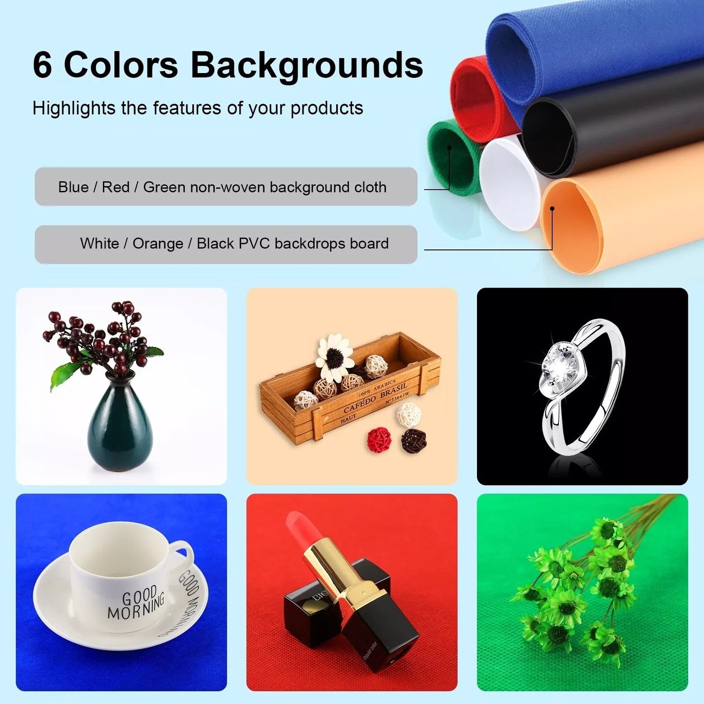 24 Large LED Light Box Photo Tent Dimmable Photography Studio Shooting Box For Professional Product