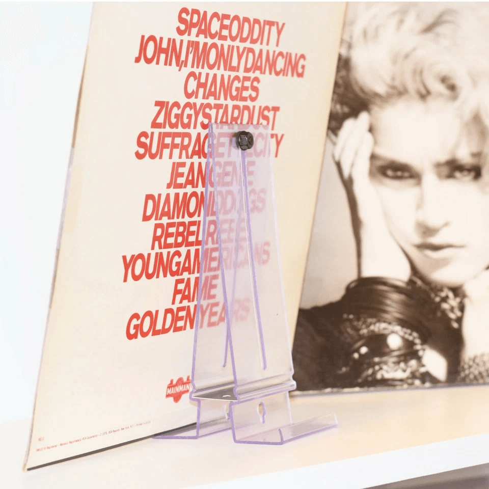 Adjustable Record Album Frame Invisible Wall Mount  Shelf Stand Display 7
