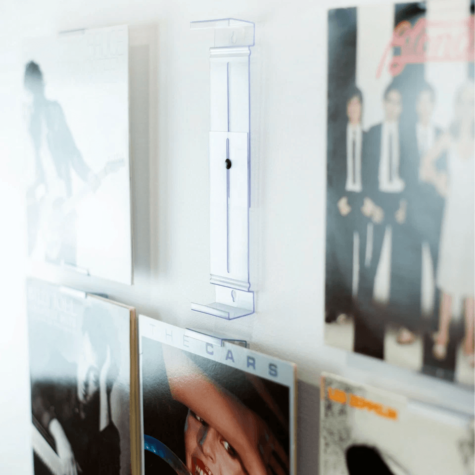 Adjustable Record Album Frame Invisible Wall Mount  Shelf Stand Display 5