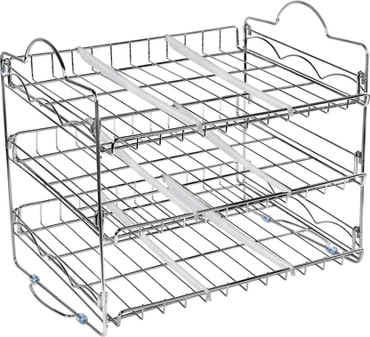 Stackable Can Rack Organizer For Pantry Holds Cans Utopia Kitchen Durable Can Organizer Storage Rac