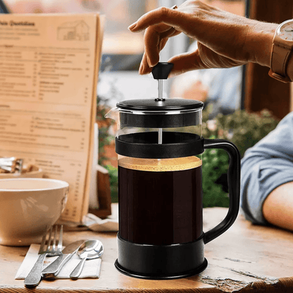 Premium Kitchen French Coffee Press Espresso  Tea Maker With Triple Filters Durable Stainless Steel 2