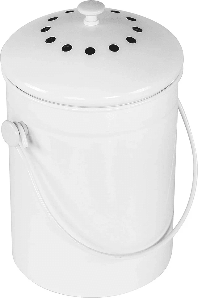 Compost Bin With Lid Includes Spare Charcoal Filter Utopia Kitchen Countertop Compost Pail 5