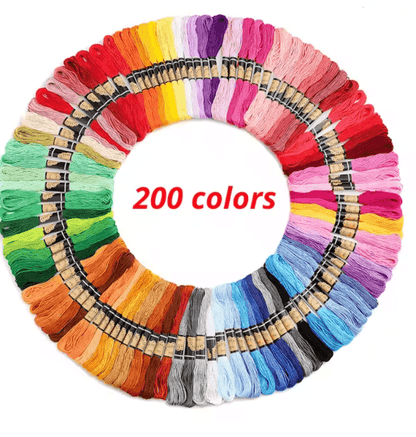 Multicolor Embroidery Floss Set  50 To 447 Cotton Threads For Cross Stitch DIY Crafts  Sewing Proje 6