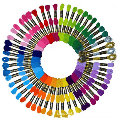 Multicolor Embroidery Floss Set  50 To 447 Cotton Threads For Cross Stitch DIY Crafts  Sewing Proje 3