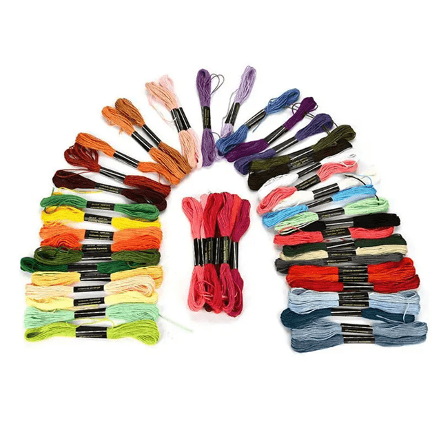 Multicolor Embroidery Floss Set  50 To 447 Cotton Threads For Cross Stitch DIY Crafts  Sewing Proje 1