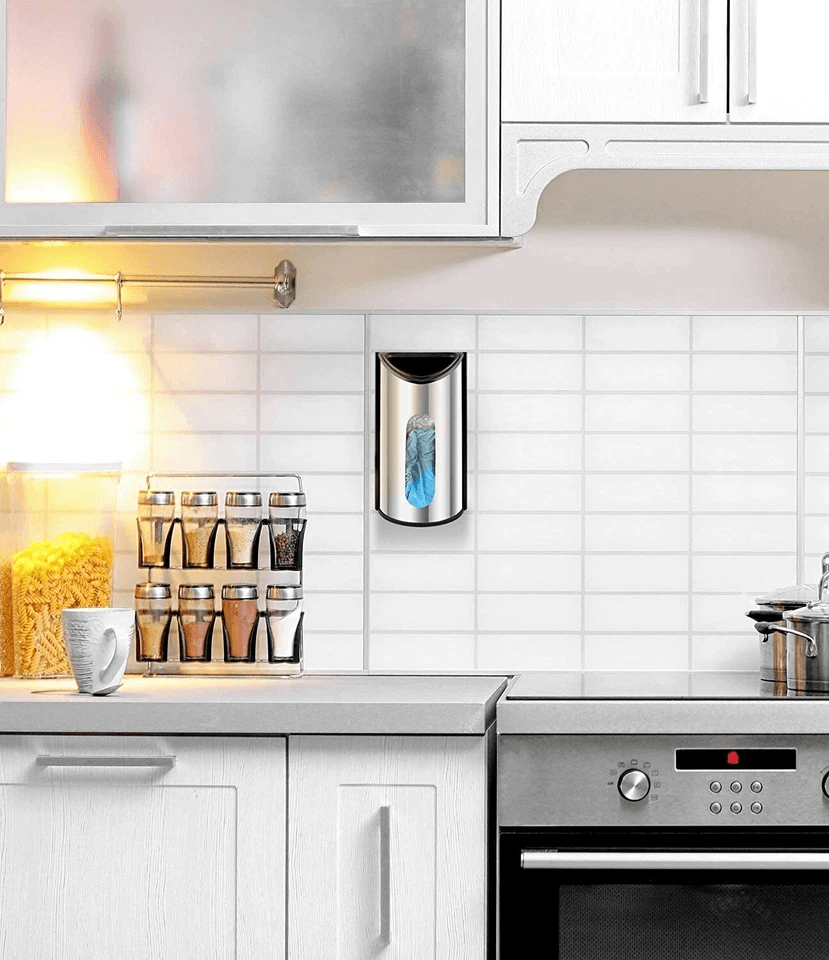 Grocery Plastic Bag Holder And Dispenser For Plastic Bags Utopia Kitchen Wall Mount Organizer For K 2