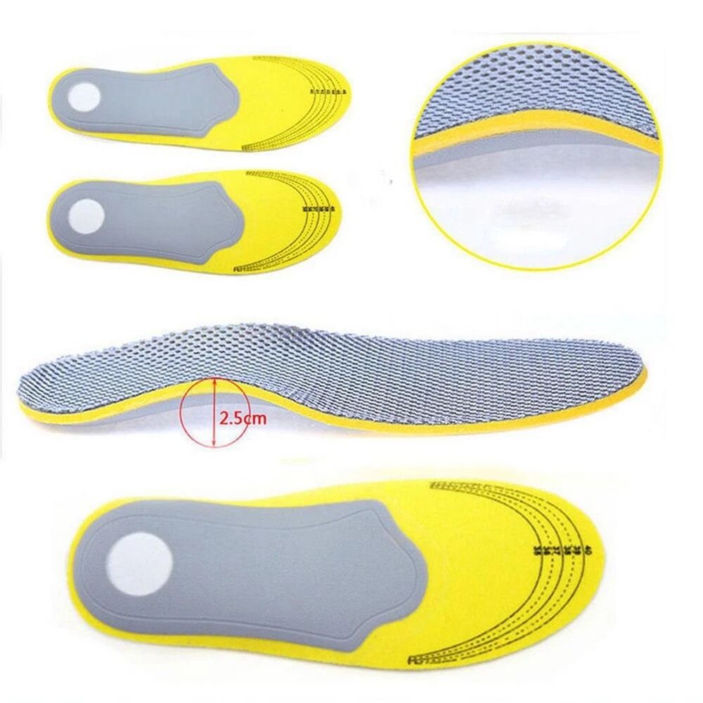 1 Pair Orthotic Shoe Insoles  High Arch Support For Flat Feet Plantar Fasciitis Relief  Foot Pain 2