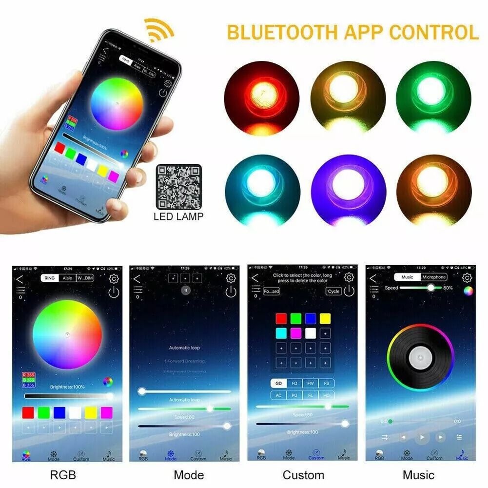 500pcs Fiber Optic Car Headliner Star Light Kit LED Twinkle Ceiling Lights For Cars  Home 1