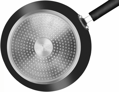 Nonstick Frying Pan Set With Induction Bottom Utopia Kitchen Skillets Durable NonStick Cookware Set 4