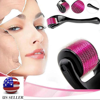 540 Titanium Microneedle Derma Roller For Hair  Beard Regrowth AntiHair Loss Skin Rejuvenation  Col 2