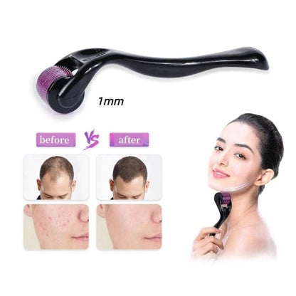 540 Titanium Microneedle Derma Roller For Hair  Beard Regrowth AntiHair Loss Skin Rejuvenation  Col 8