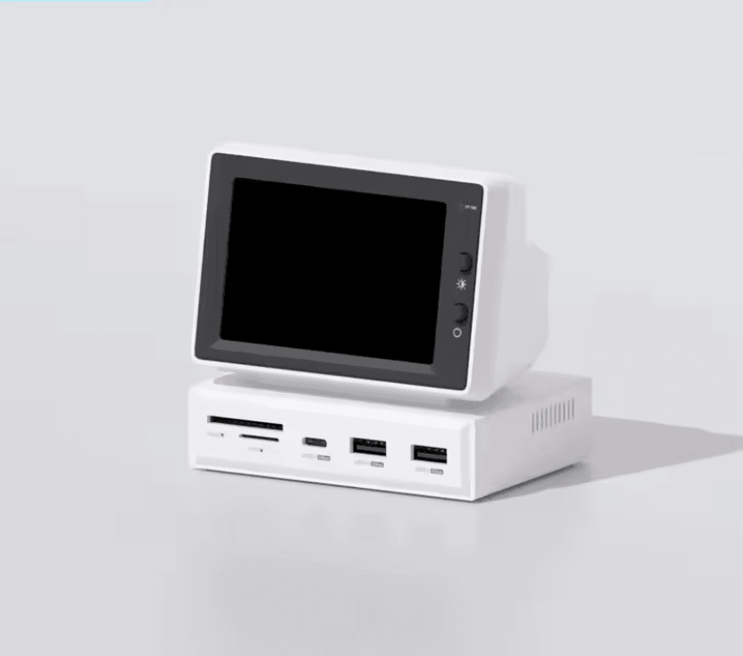 Hagibis Mini Hardware Monitor  RealTime System Display With USBC Hub 5