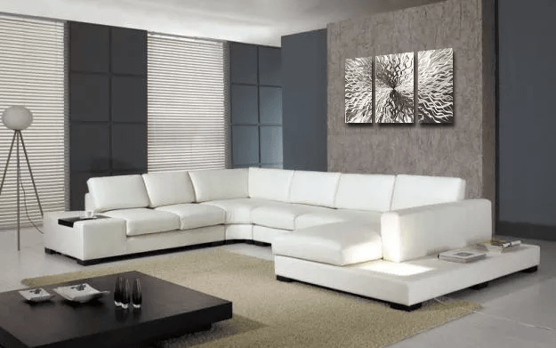 Modern Abstract Metal Wall Sculpture Art Contemporary Painting Home Decor 3
