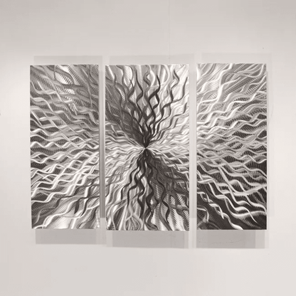 Modern Abstract Metal Wall Sculpture Art Contemporary Painting Home Decor 1