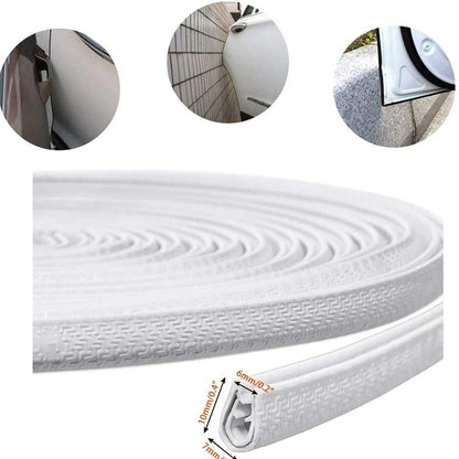 10Ft Car Door Edge Guard  Universal Rubber Moulding Trim  Scratch Protector Seal Strip 3
