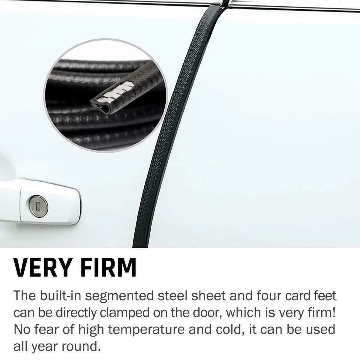 10Ft Car Door Edge Guard  Universal Rubber Moulding Trim  Scratch Protector Seal Strip 5