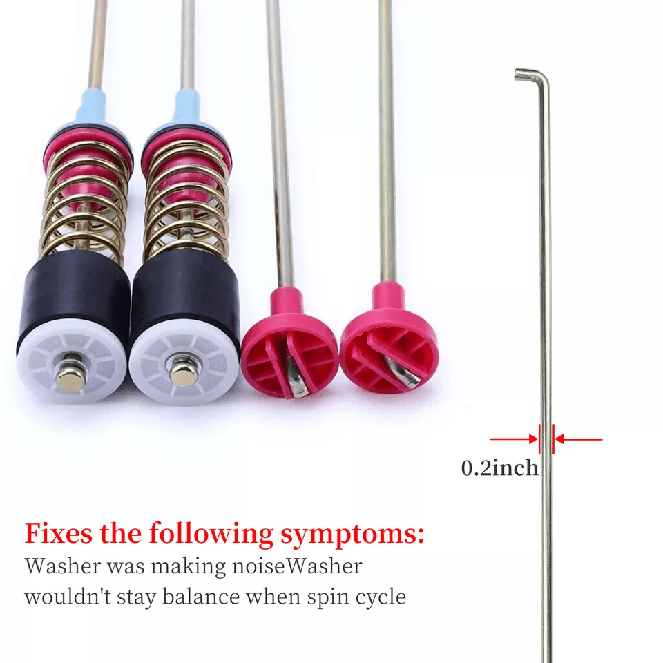 Samsung Washer Suspension Rods Assembly Heavy Duty Upgrade Eliminate Vibration Noise  Unbalanced Lo 4