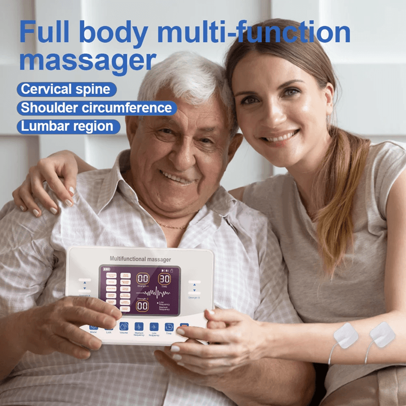 12Mode TENS And EMS Pulse Massager  Electronic Muscle Stimulator For Pain Relief And Recovery 2