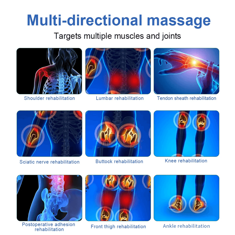 12Mode TENS And EMS Pulse Massager  Electronic Muscle Stimulator For Pain Relief And Recovery 4
