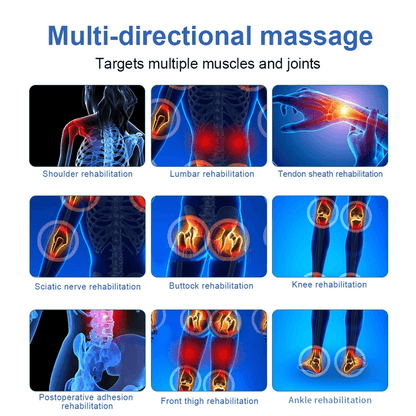 12Mode TENS And EMS Pulse Massager  Electronic Muscle Stimulator For Pain Relief And Recovery 4