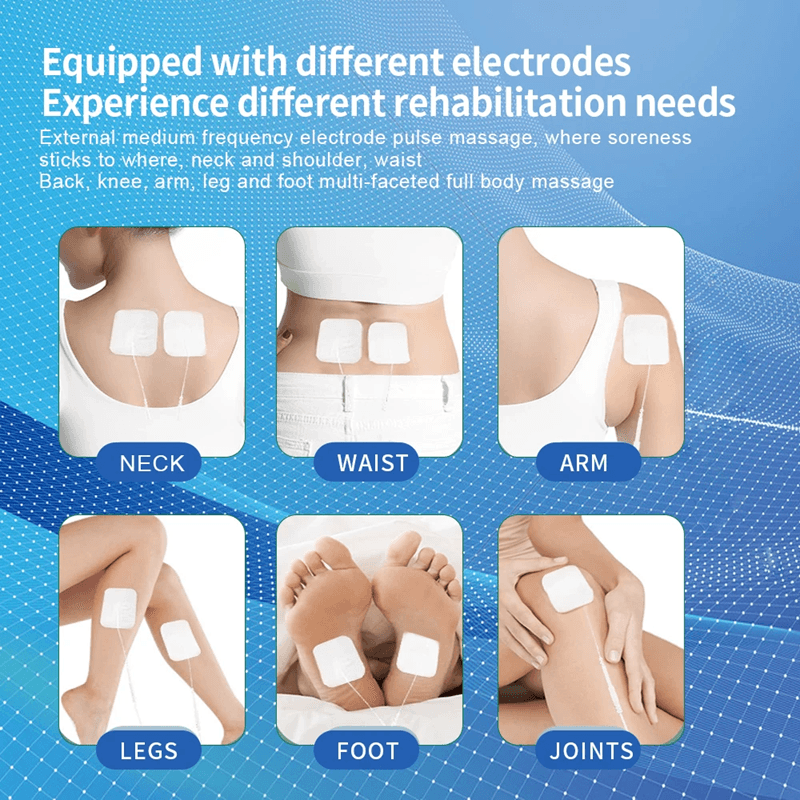 12Mode TENS And EMS Pulse Massager  Electronic Muscle Stimulator For Pain Relief And Recovery 5
