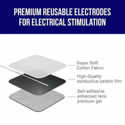 Bulk TENS Electrode Pads EMS Replacement Unit Muscle Stimulator Pads For Nerve Pain  Muscle Recover 10