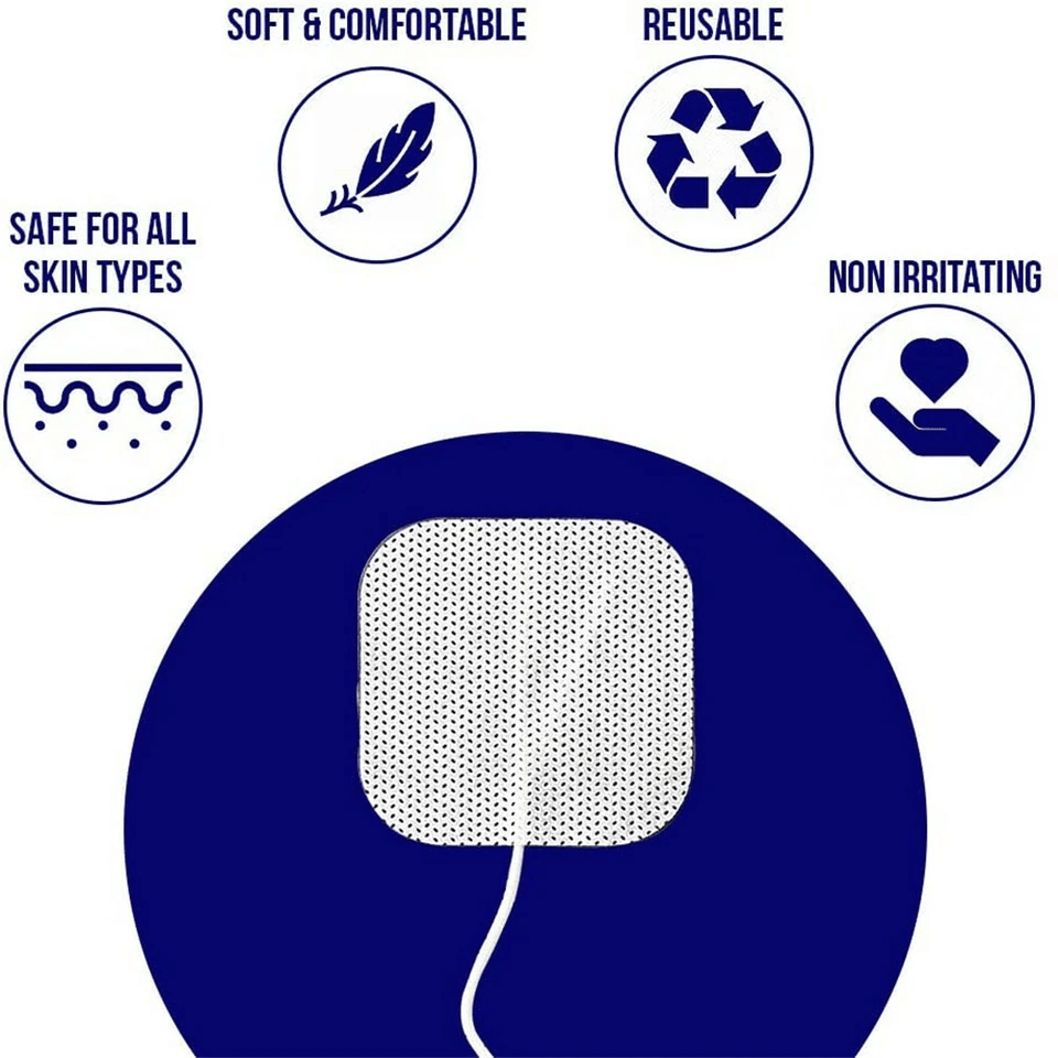 Bulk TENS Electrode Pads EMS Replacement Unit Muscle Stimulator Pads For Nerve Pain  Muscle Recover 11