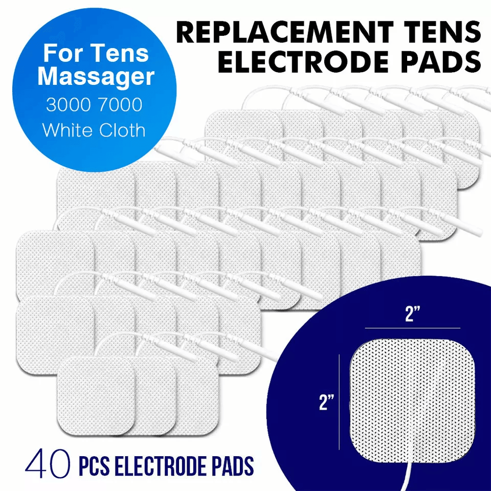 Bulk TENS Electrode Pads EMS Replacement Unit Muscle Stimulator Pads For Nerve Pain  Muscle Recover 12