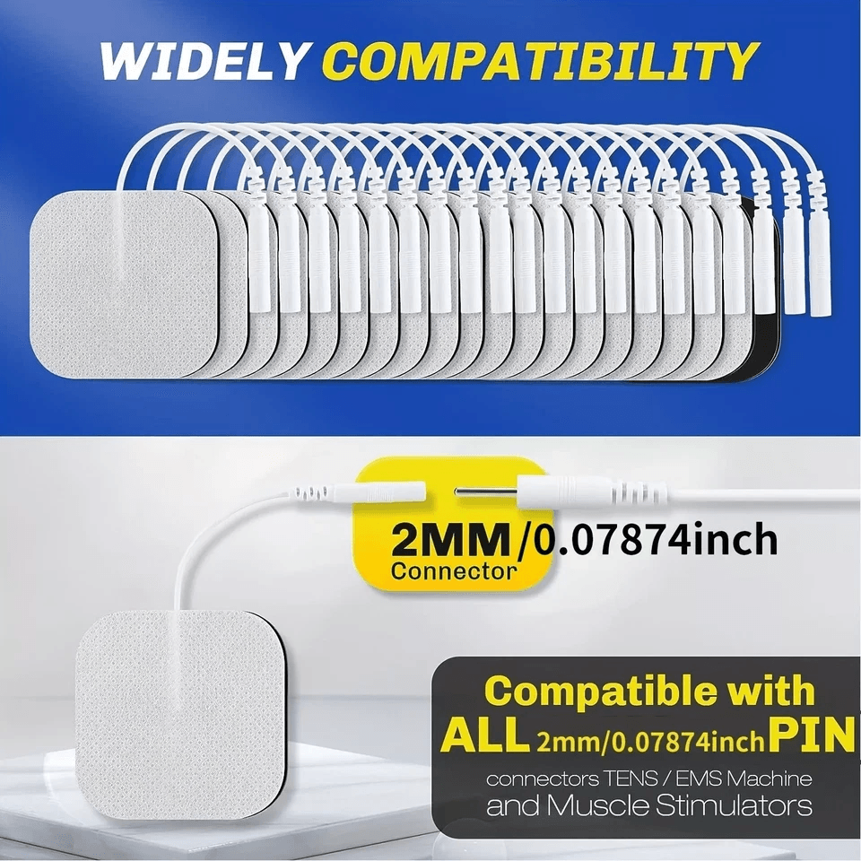 Bulk TENS Electrode Pads EMS Replacement Unit Muscle Stimulator Pads For Nerve Pain  Muscle Recover 8