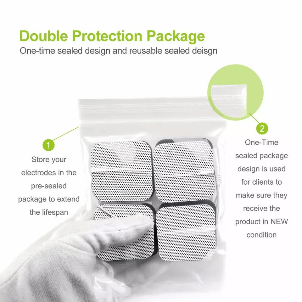 Bulk TENS Electrode Pads EMS Replacement Unit Muscle Stimulator Pads For Nerve Pain  Muscle Recover 6