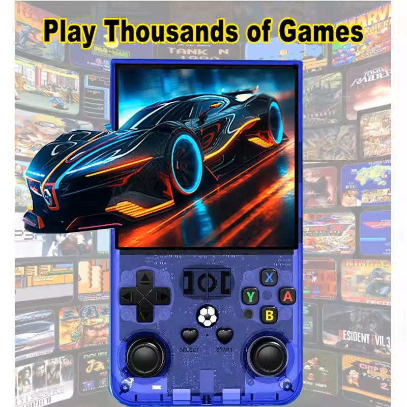 4Inch Retro Handheld Gaming Console With IPS Screen And Linux System 2