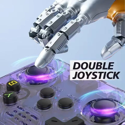 35Inch Retro Handheld Gaming Console With Dual Joysticks And Linux OS 2