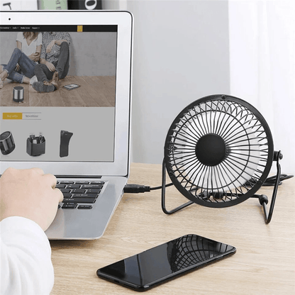 Portable Solar Mini Ventilator Fan USB Powered Waterproof Fan For Greenhouse Dog Chicken House  Out 4