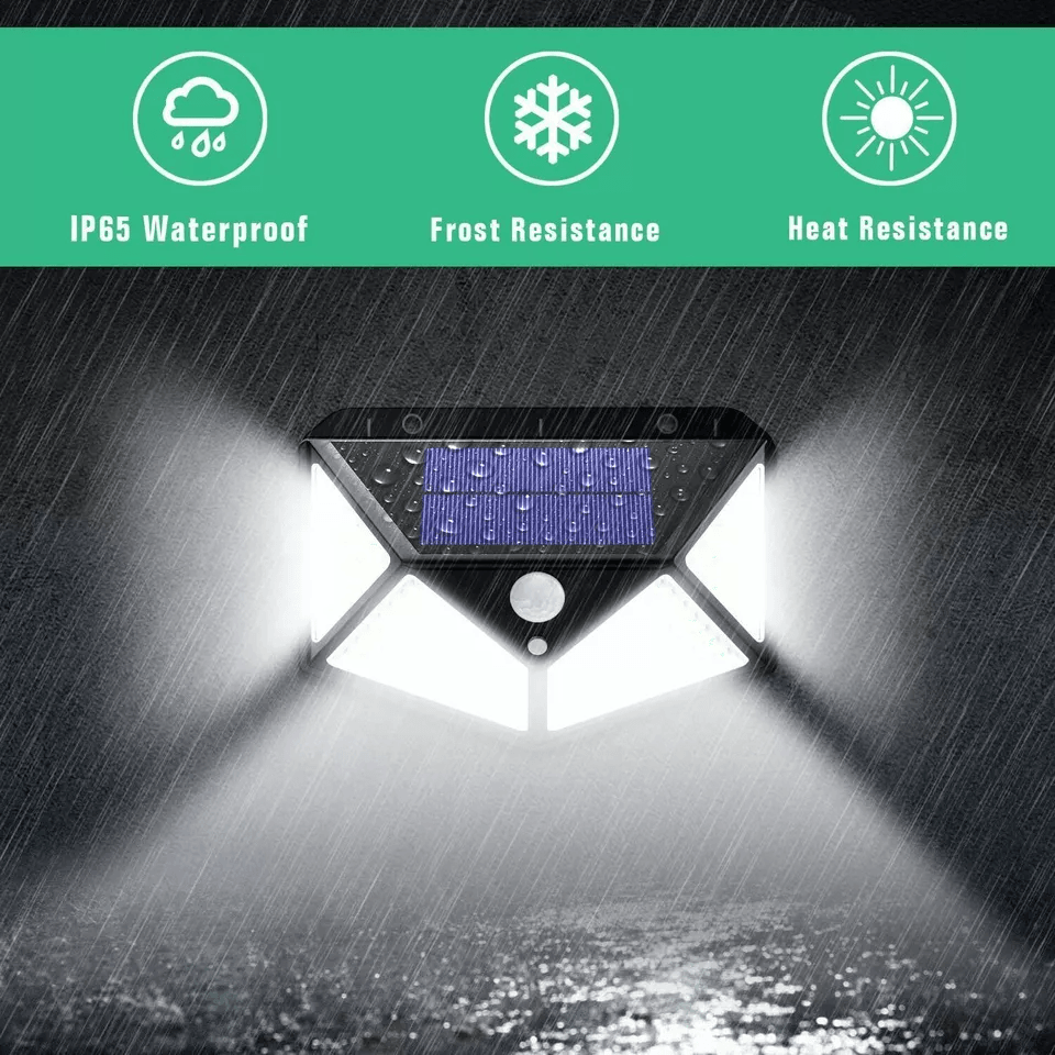 Solar Power LED Light PIR Motion Sensor Outdoor Security Lamp For Wall Garden Patio  Pathway 1
