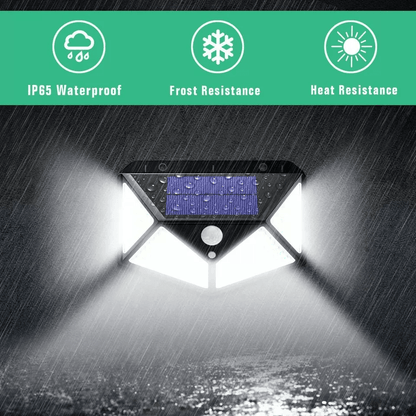 Solar Power LED Light PIR Motion Sensor Outdoor Security Lamp For Wall Garden Patio  Pathway 1